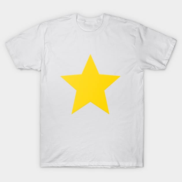 Yellow Star Shiny Star Yellow Star T Shirt TeePublic